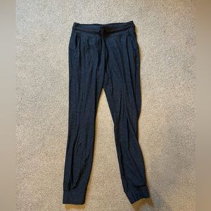 Blue Lululemon sweatpants in good condition!